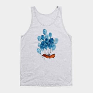 Dachshund and balloons Tank Top